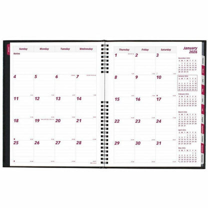 Brownline CoilPro Monthly Planner - Julian Dates - Monthly - 14 Month - December 2026 to January 2028 - 1 Month Double P