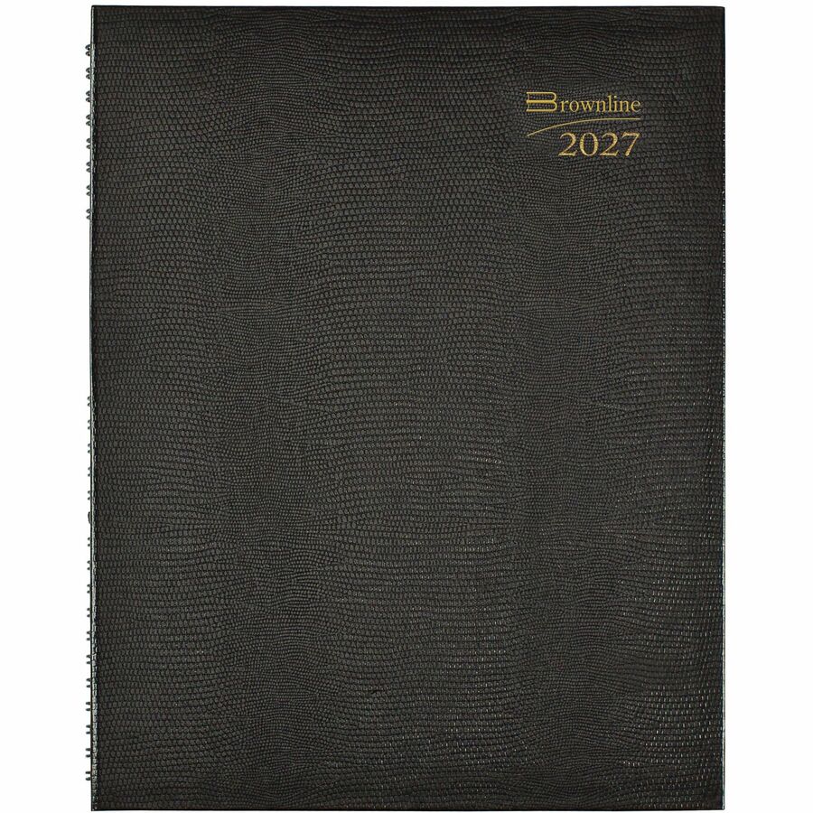 Brownline CoilPro 12-Month Weekly Planner - Julian Dates - Weekly - 12 Month - January 2027 to December 2027 - 7:00 AM t