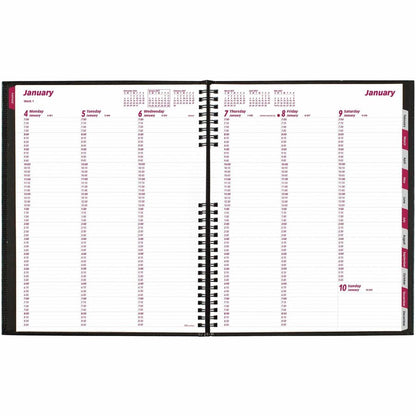 Brownline CoilPro 12-Month Weekly Planner - Julian Dates - Weekly - 12 Month - January 2027 to December 2027 - 7:00 AM t