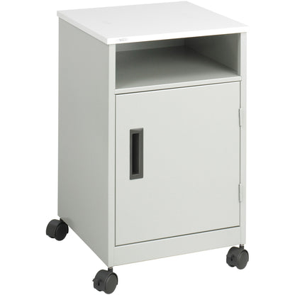 Safco Steel Compact Machine Stand - 200 lb Load Capacity - Hinged Door - 27.38" Height x 17.25" Width x 17.25" Depth - F