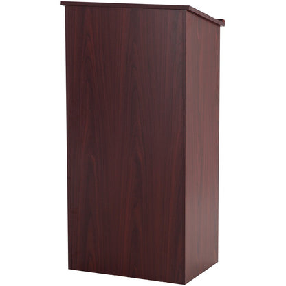 Safco Stand Up Lectern - Rectangle Top - 15.75" Table Top Length x 23" Table Top Width - 46" Height - Assembly Required 