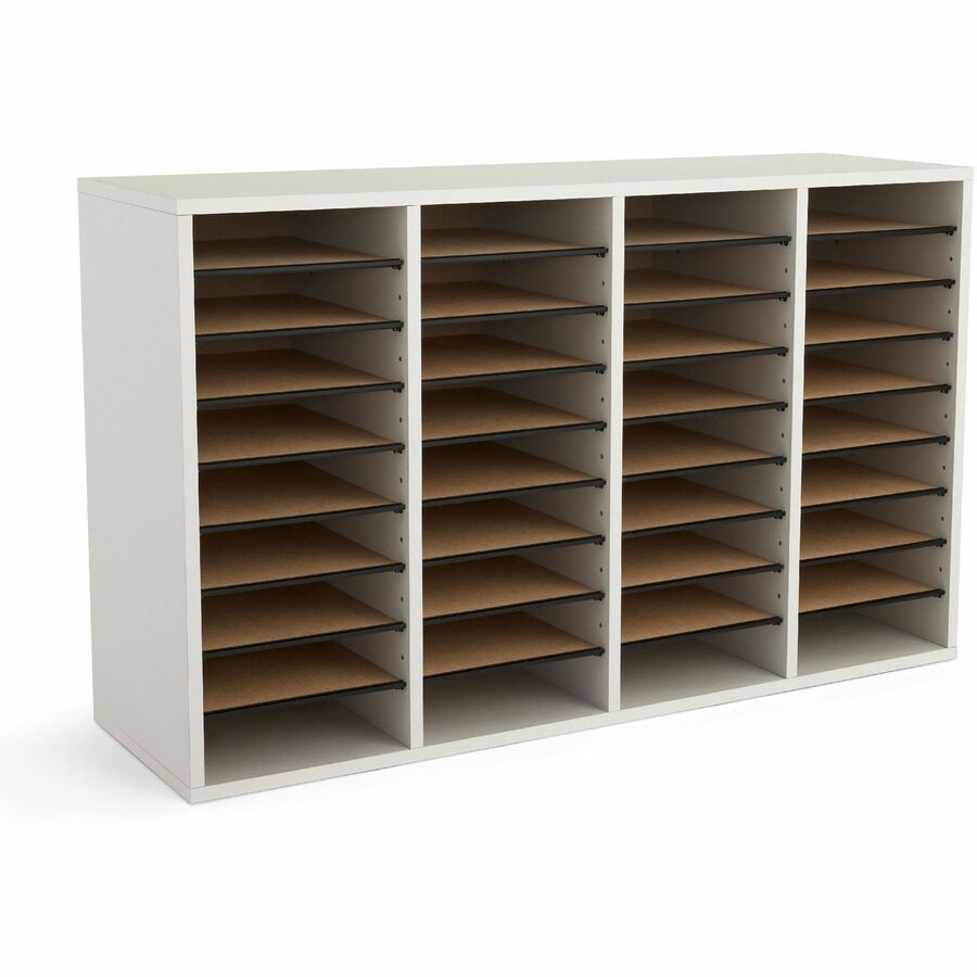 Safco Adjustable Shelves Literature Organizers - 36 Compartment(s) - Compartment Size : 2.50" x 9" x 11.50" - 1 Each