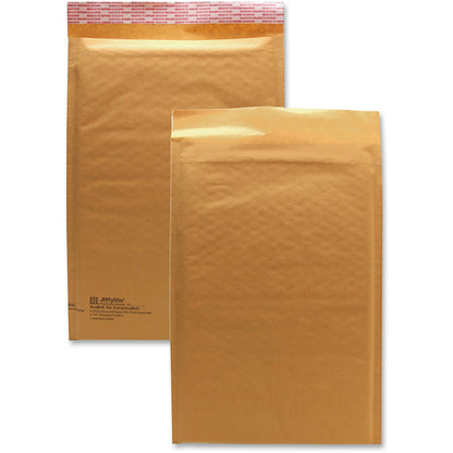 Sealed Air JiffyLite Cellular Cushioned Mailers - Bubble - #3 - 8 1/2" Width x 14 1/2" Length - Peel & Seal - Kraft - Kr