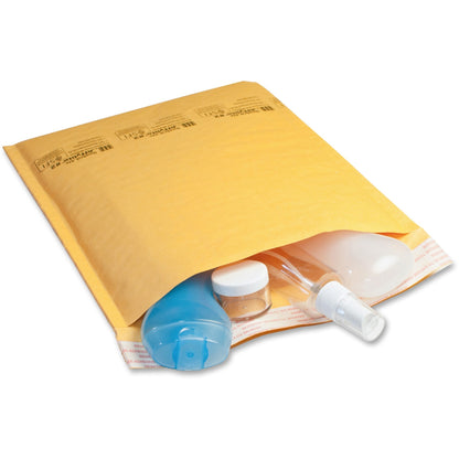 Sealed Air JiffyLite Cellular Cushioned Mailers - Bubble - #6 - 12 1/2" Width x 19" Length - Peel & Seal - Kraft - Kraft