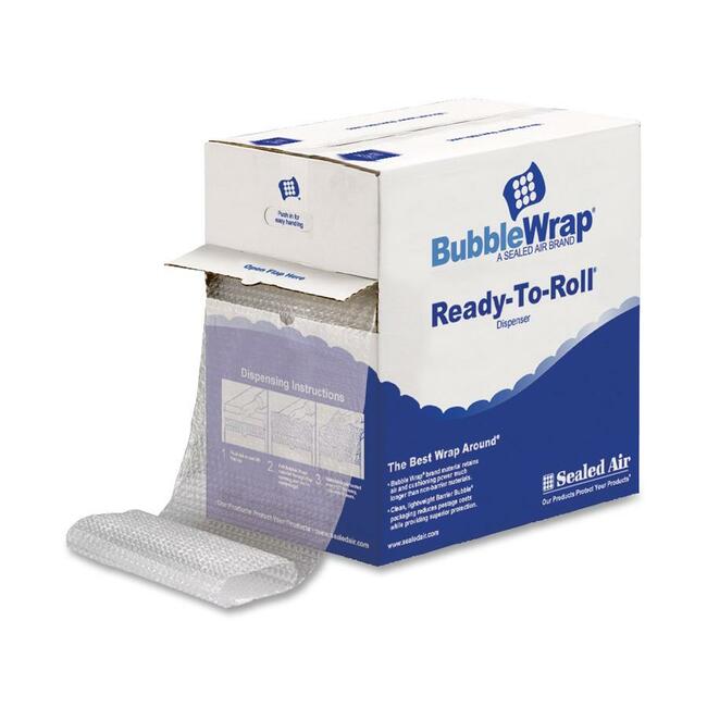 Sealed Air Bubble Wrap Multi-purpose Material - 12" Width x 100 ft Length x 187.5 mil Thickness - 1 Wrap(s) - Lightweigh