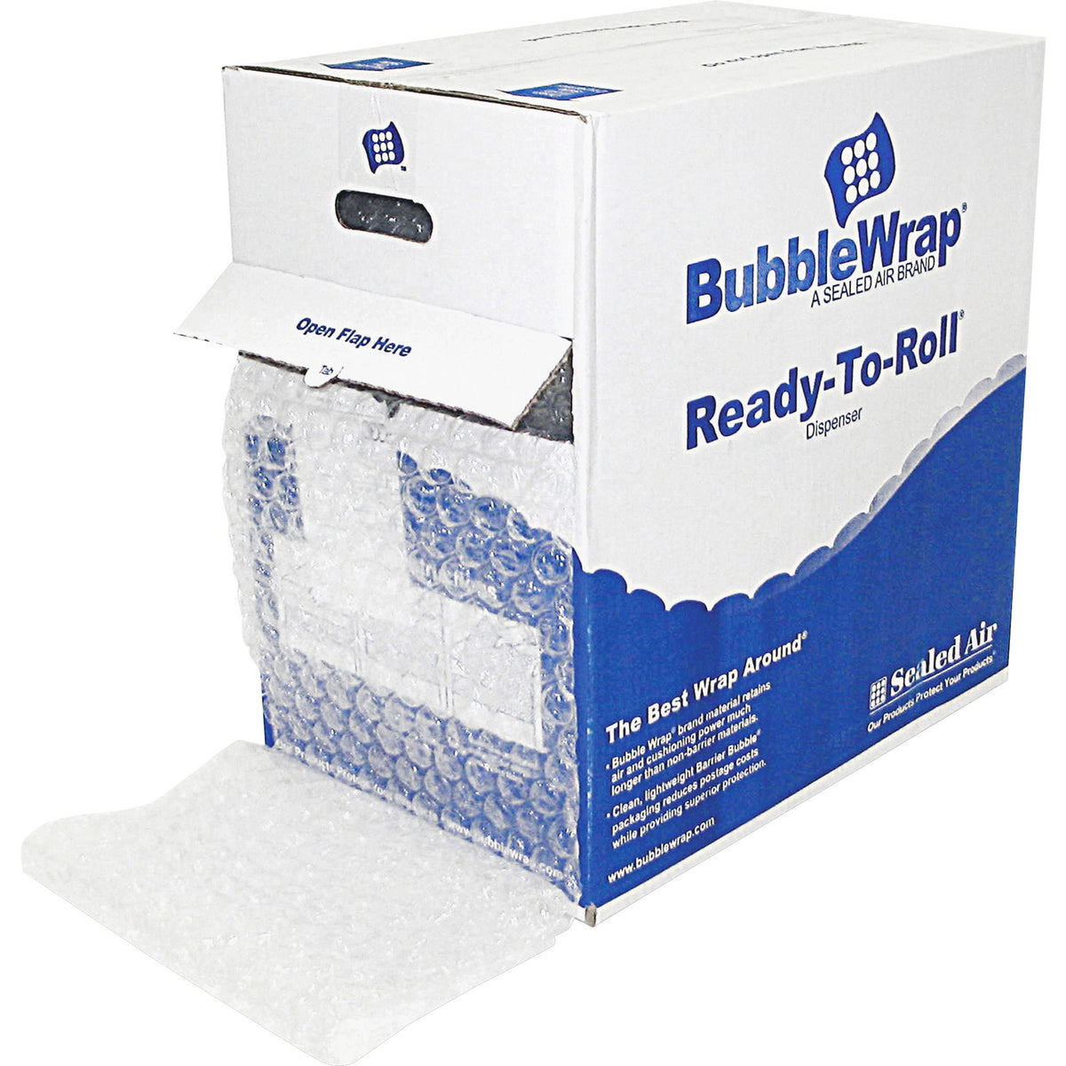 Sealed Air Bubble Wrap Multi-purpose Material - 12" Width x 100 ft Length x 312.5 mil Thickness - 1 Wrap(s) - Lightweigh