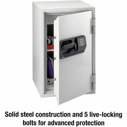 Sentry Safe 3 Cubic Foot Fire Safe - 3 ft³ - Electronic, Tubular Key Lock - 3 Dead Bolt(s) - 5 Live-locking Bolt(s) - Fi