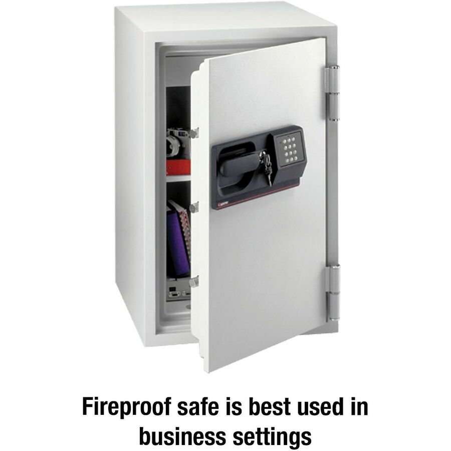 Sentry Safe 3 Cubic Foot Fire Safe - 3 ft³ - Electronic, Tubular Key Lock - 3 Dead Bolt(s) - 5 Live-locking Bolt(s) - Fi