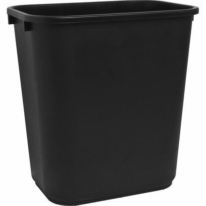 Sparco Rectangular Wastebasket - 7 gal Capacity - Rectangular - 15" Height x 14.5" Width x 10.5" Depth - Polyethylene - 