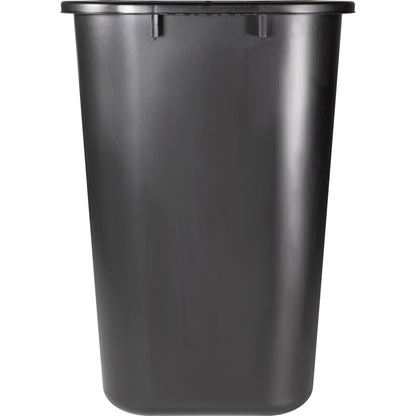 Sparco Rectangular Wastebasket - 7 gal Capacity - Rectangular - 15" Height x 14.5" Width x 10.5" Depth - Polyethylene - 