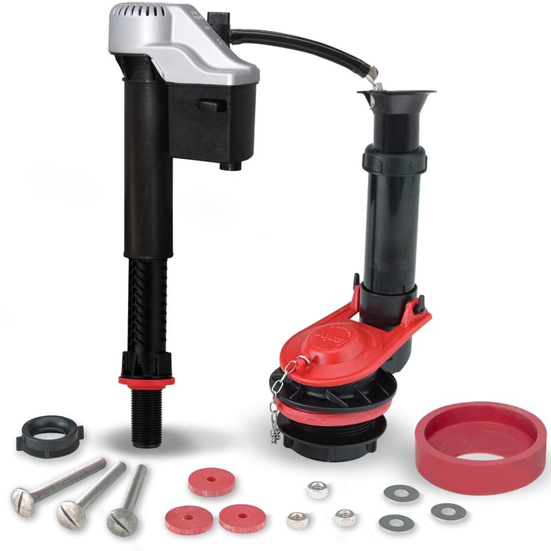 Korky QuietFILL Platinum Universal Complete 2 Inch Toilet Repair Kit