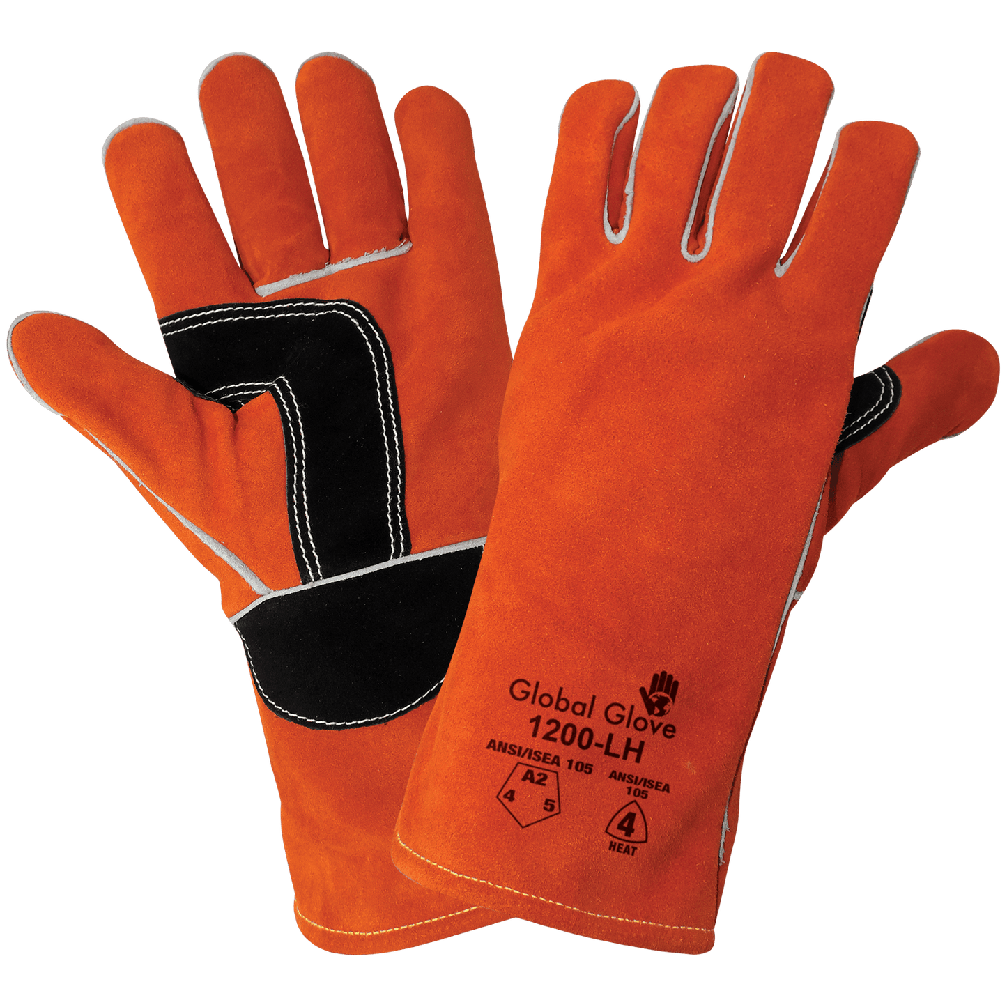 Leather Welder Gloves 1200-LH (Dozen Pair)