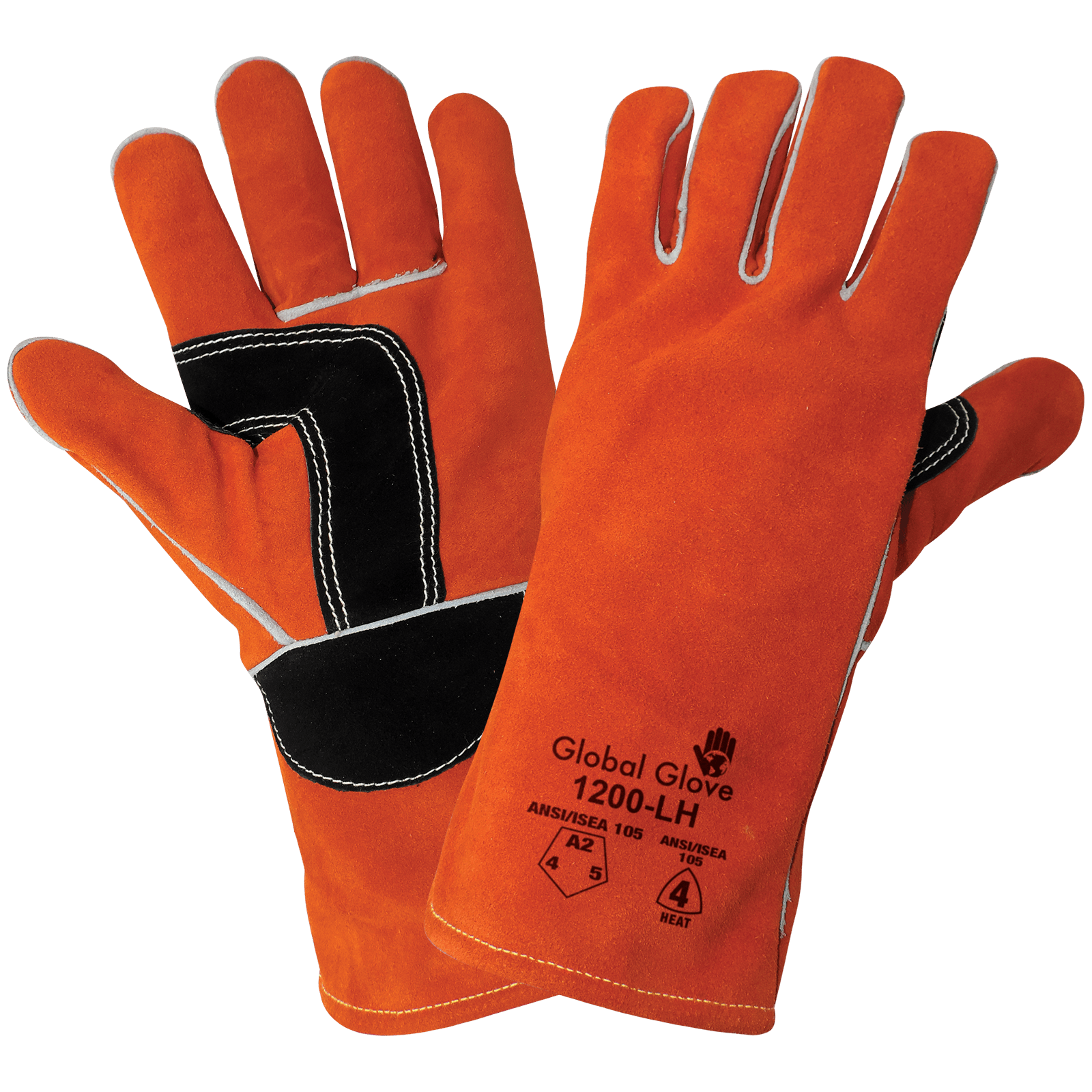 Leather Welder Gloves 1200-LH (Dozen Pair)