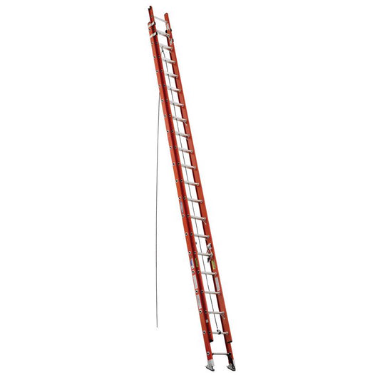 Werner 40 ft. H Fiberglass Extension Ladder Type IA 300 lb. cap. 20-40 ft.