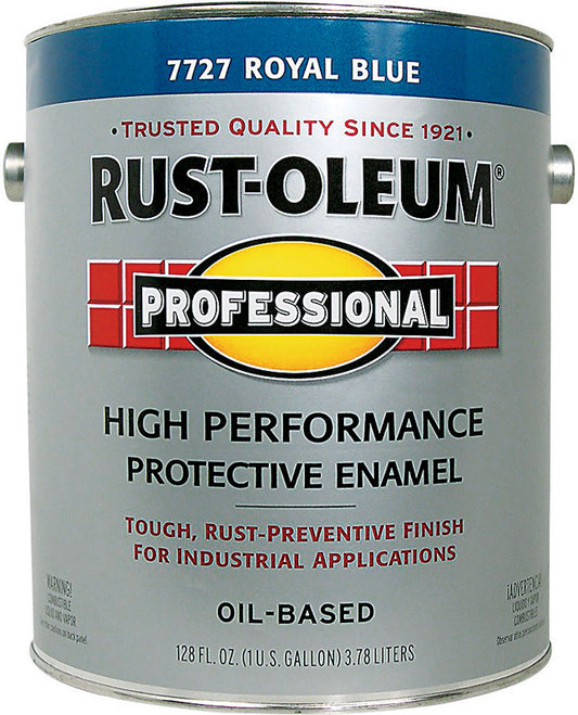 Rust-Oleum Professional Indoor and Outdoor Gloss Royal Blue Protective Paint 1 gal
