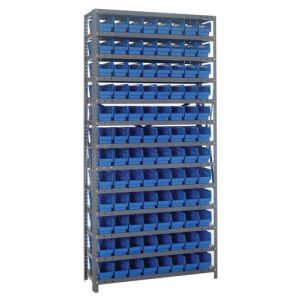 Quantum Complete Shelf Bin Steel Shelving Packages