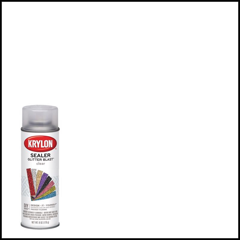 Krylon Glitter Blast Clear Spray Paint 6 oz