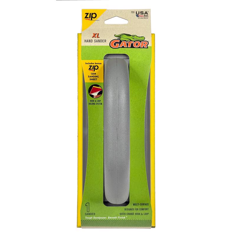 Gator Plastic Hand Sander 3-1/2 in. W X 9-1/2 in. L