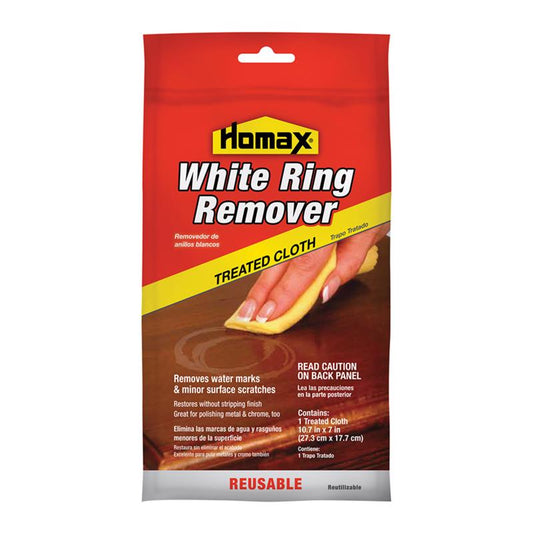 Homax No Scent White Ring Remover 1 pk Wipes