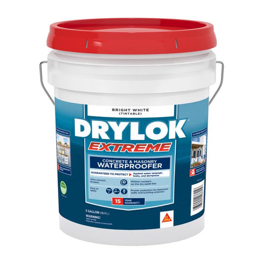 Drylok Extreme Low Luster White Tintable Latex Waterproof Sealer 5 gal