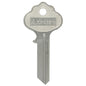 HILLMAN Traditional Key House/Office Key Blank 73 Single For Independent Locks Silver