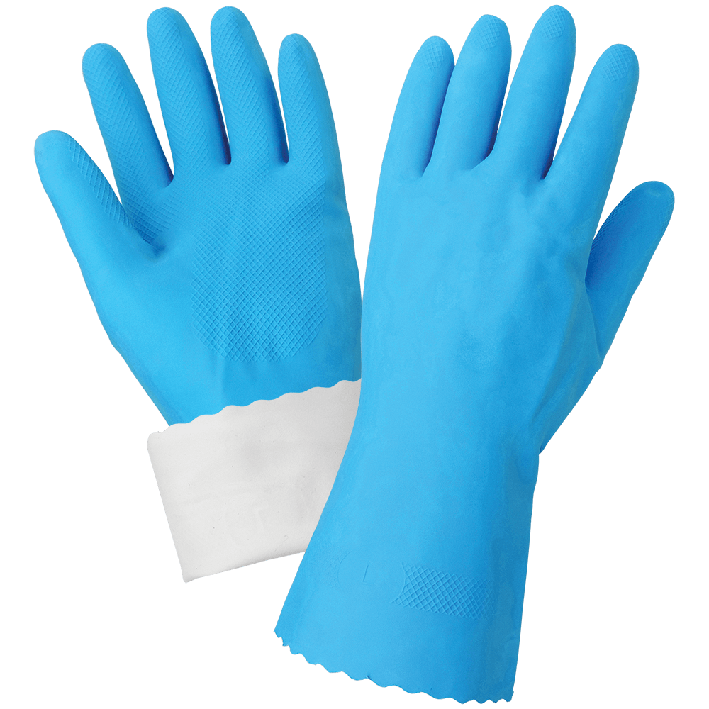 Flock-lined Latex Gloves 140FB