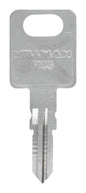 HILLMAN Traditional Key Automotive Key Blank Double For FIC3 Silver