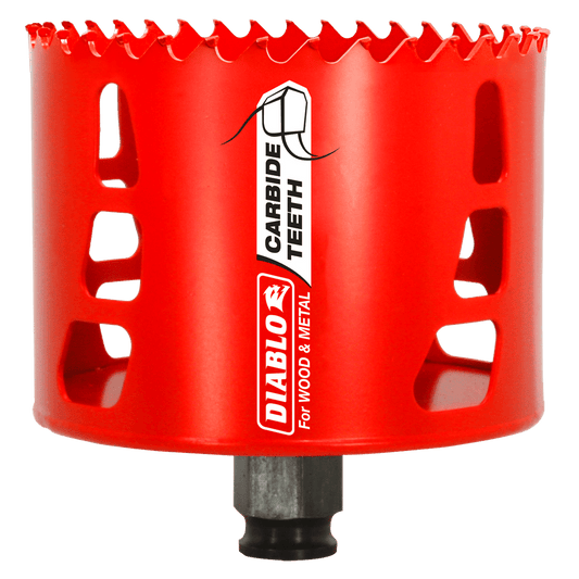 Diablo Snap-Lock Plus 3-1/2 in. Carbide Tipped 2-3/8 in. L Hole Saw