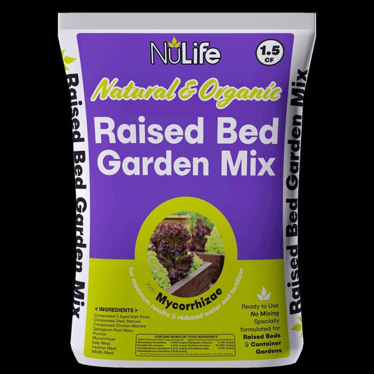 NuLife Organic All Purpose Raised Bed Mix 1.5 cu ft