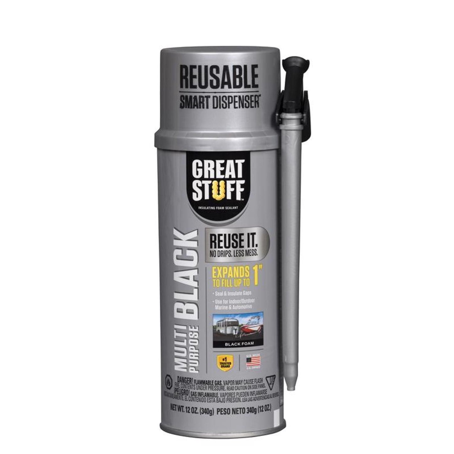 BLACK MP SEALANT+SD 12OZ