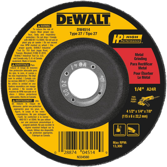 MTL GRIND WHL T27 4.5"