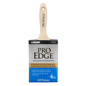 Linzer Pro Edge 4 in. Flat Paint Brush 1870 PE 0400