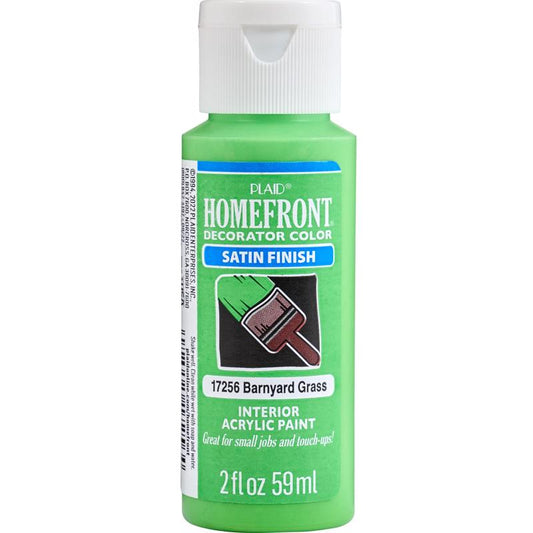 Homefront Satin Barnyard Grass Hobby Paint 2 oz