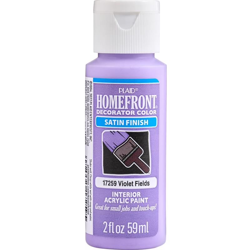 Homefront Satin Violet Fields Hobby Paint 2 oz