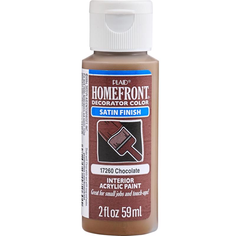 Homefront Satin Chocolate Hobby Paint 2 oz