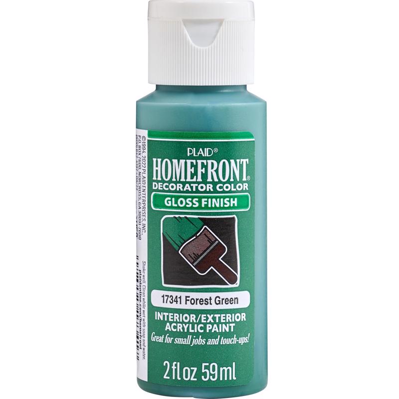 Homefront Gloss Forest Green Hobby Paint 2 oz