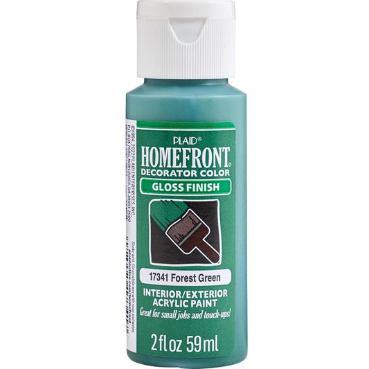 Homefront Gloss Forest Green Hobby Paint 2 oz
