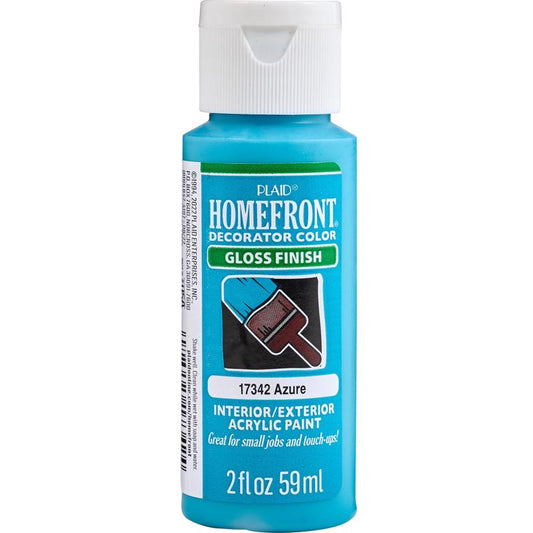 Homefront Gloss Azure Hobby Paint 2 oz