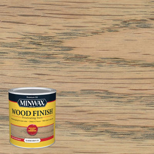 Minwax Wood Finish Semi-Transparent Classic Gray Oil-Based Penetrating Wood Stain 1 qt 700484444, Pack of 4