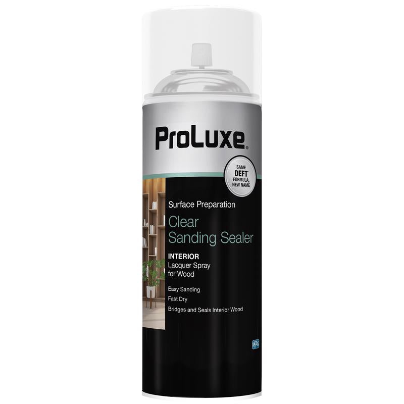 ProLuxe Smooth Clear Oil-Based Alkyd Lacquer Sanding Sealer 12 oz