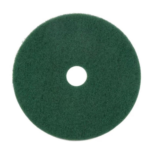 Gator 17 in. D Non-Woven Natural/Polyester Fiber Floor Pad Disc Green