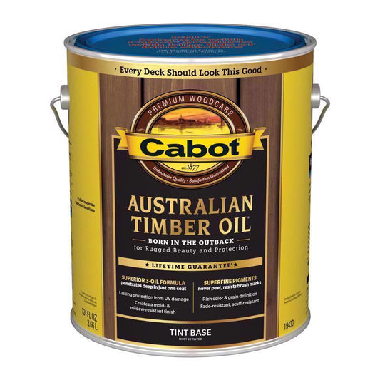 Cabot Australian Timber Oil Low VOC Transparent Tintable Base Oil-Based Alkyd Australian Timber Oil