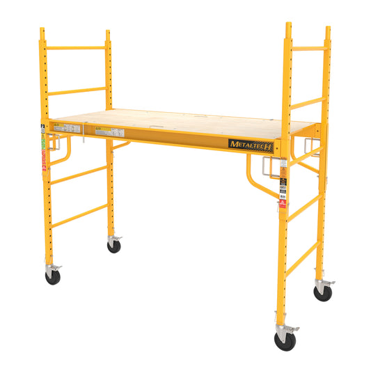 Metal Tech Jobsite Series Steel Yellow Scaffolding 1 pk