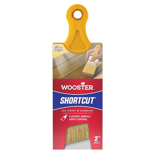 Wooster Shortcut 2 in. Angle Paint Brush