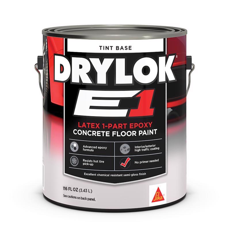 Drylok E1 Semi-Gloss Tint Base Latex-Based Acrylic Epoxy Blend Epoxy Floor Paint 1 gal