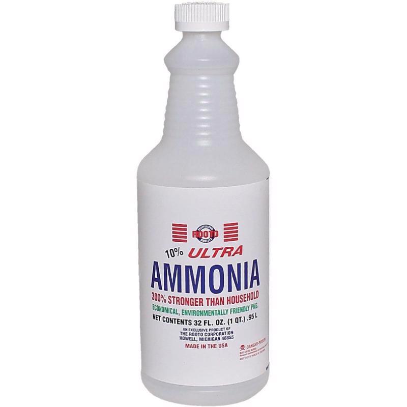 Rooto 10% Ultra Clean Scent Ammonia Liquid 1 qt