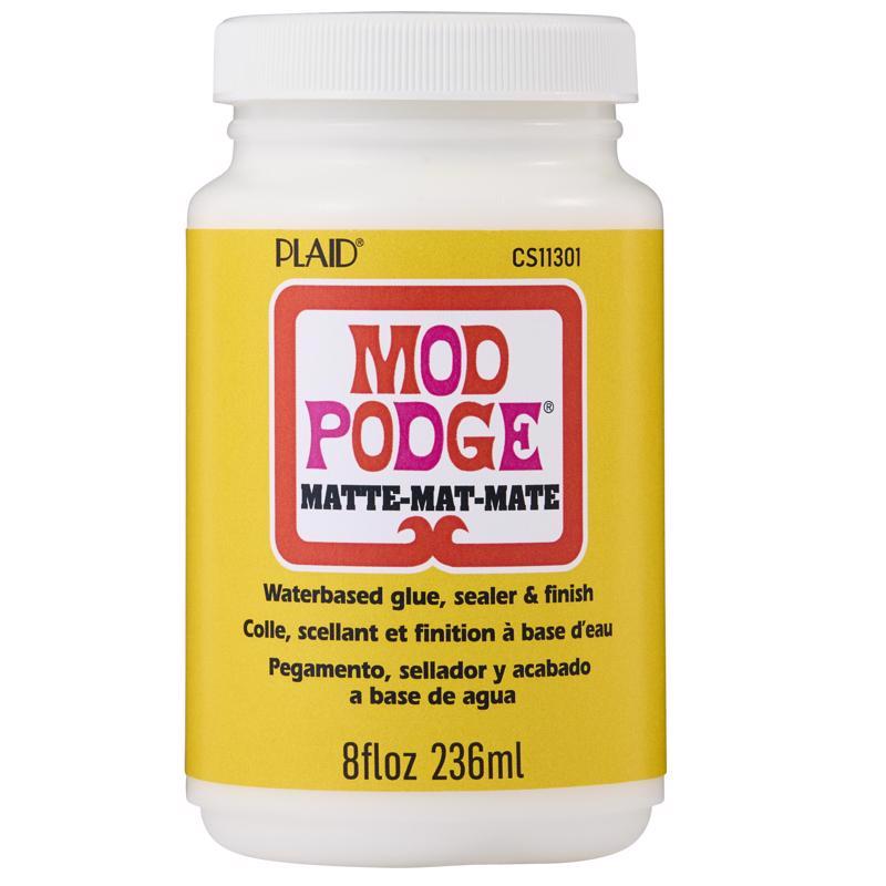 Plaid Mod Podge High Strength Glue Matte Decoupage 8 oz