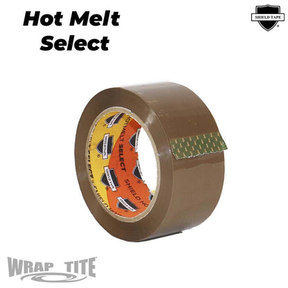 WrapTite Hotmelt Select Carton Sealing Tape - 16HMTS2110T