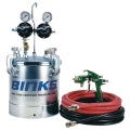 Binks 2.8 Gallon Zinc-Plated Pressure Tank Assembly Package