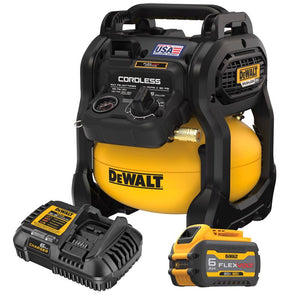 DeWalt 20V MAX 2.5 gal Pancake Portable Air Compressor 135 psi 0.4 HP DXCM2520T1